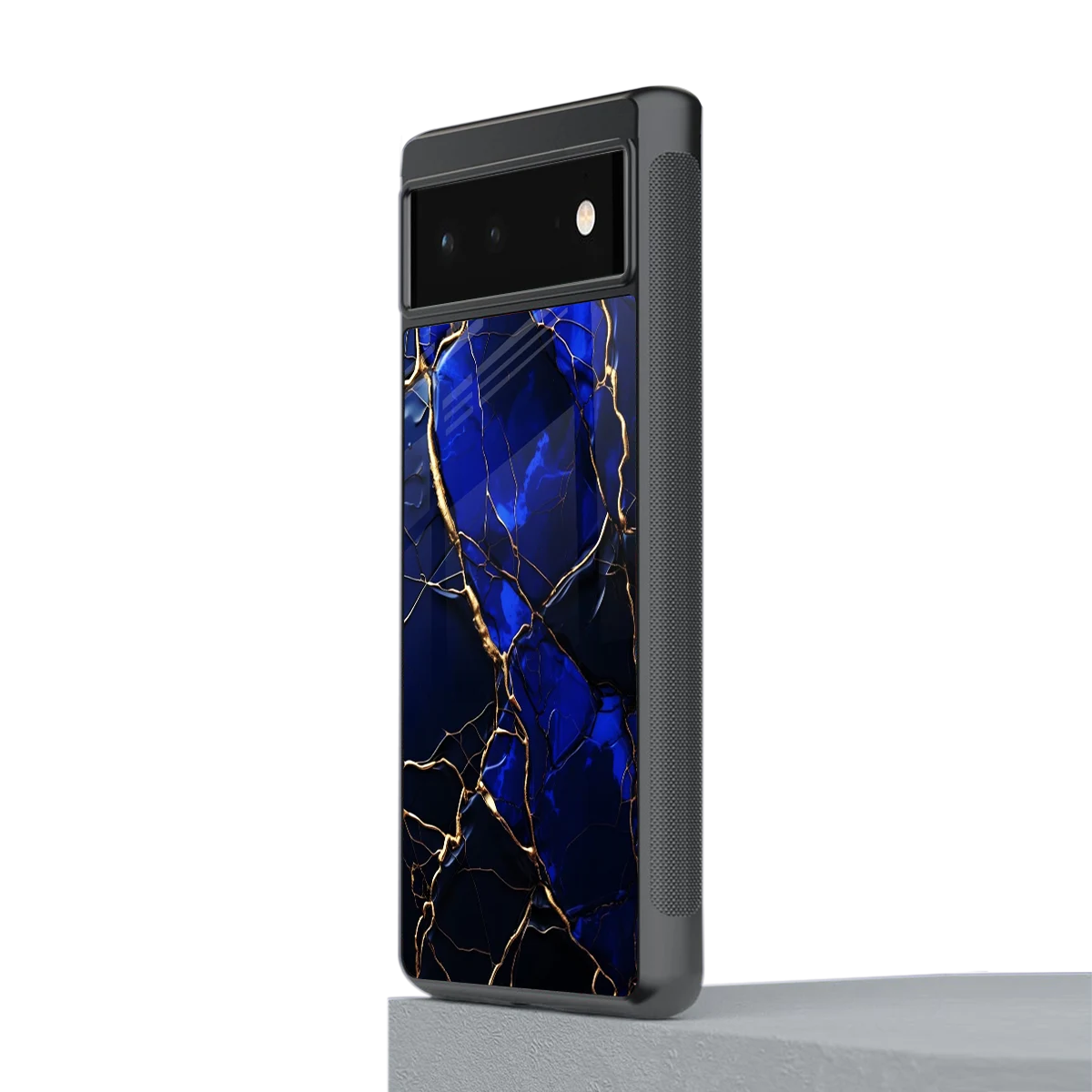 Sapphire Royal stylish phone case for google pixel 6 | glossy glass and slim fit