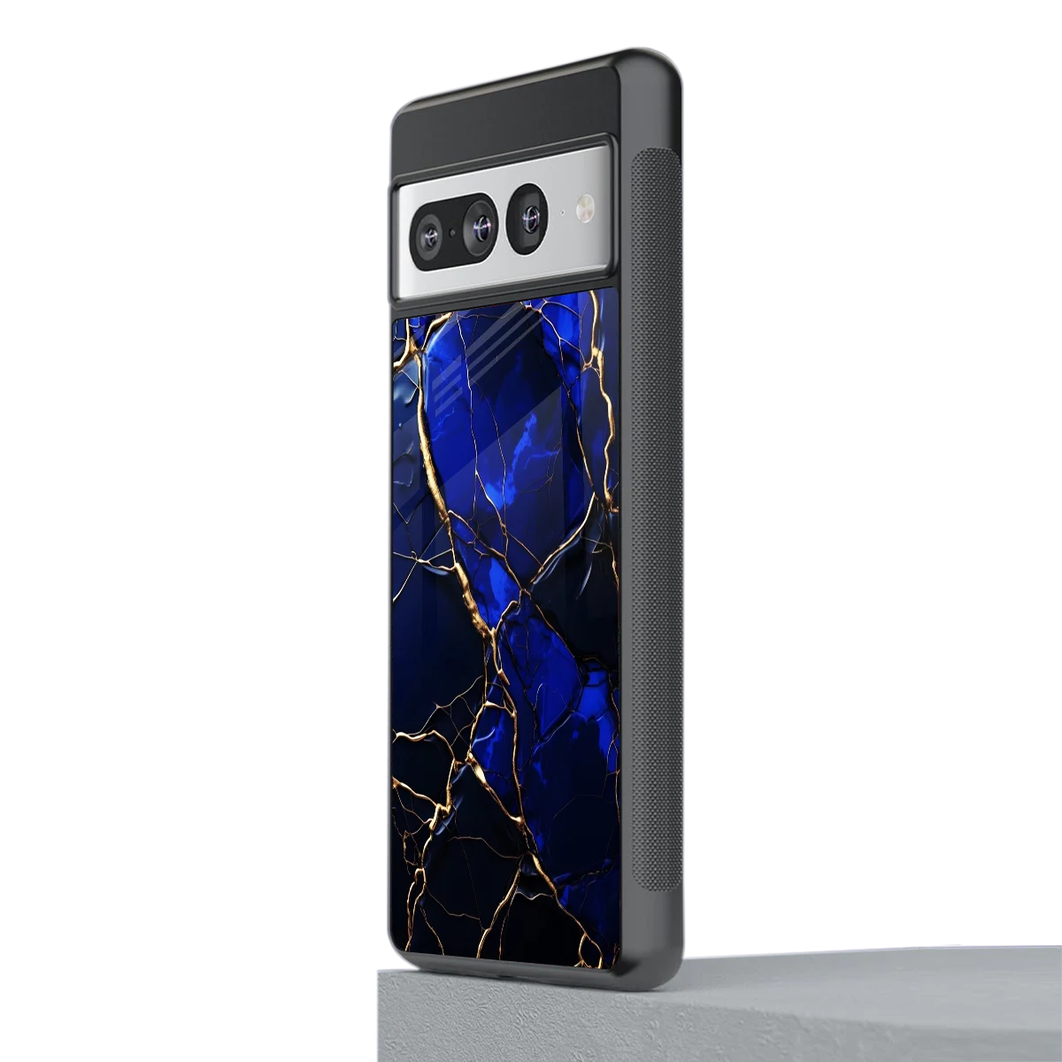 Sapphire Royal stylish phone case for google pixel 7 pro | glossy glass and slim fit