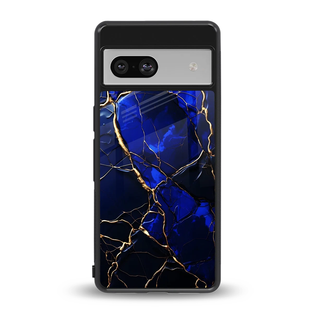 Sapphire Royal back phone cover | glass case for google pixel 7a