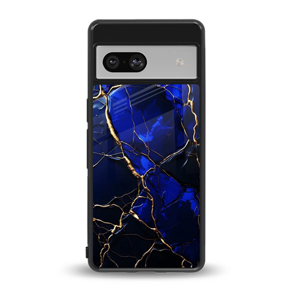Sapphire Royal back phone cover | glass case for google pixel 7