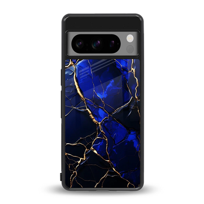 Sapphire Royal back phone cover | glass case for google pixel 8 pro
