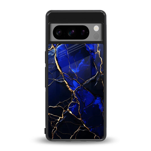 Sapphire Royal back phone cover | glass case for google pixel 8 pro