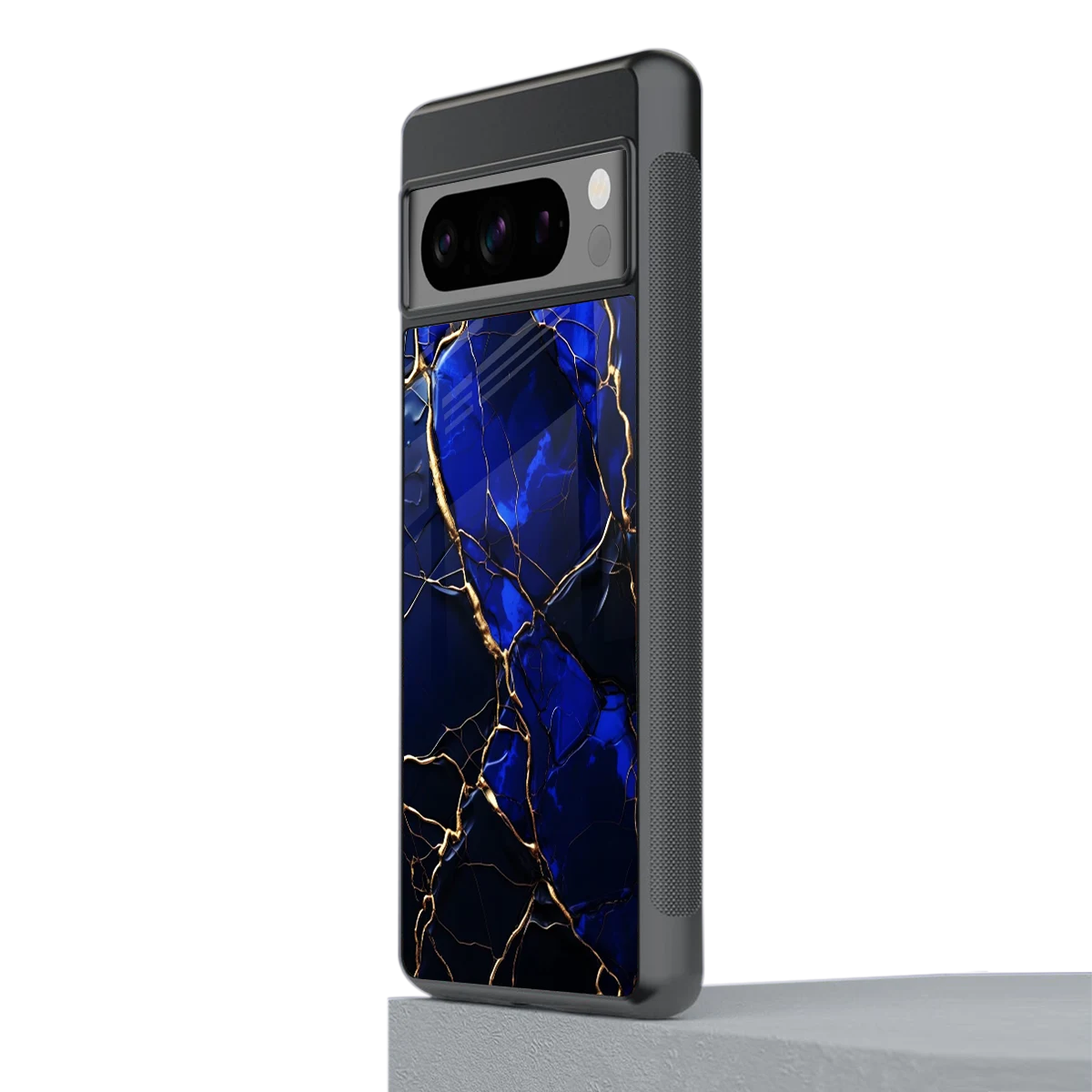 Sapphire Royal stylish phone case for google pixel 8 pro | glossy glass and slim fit