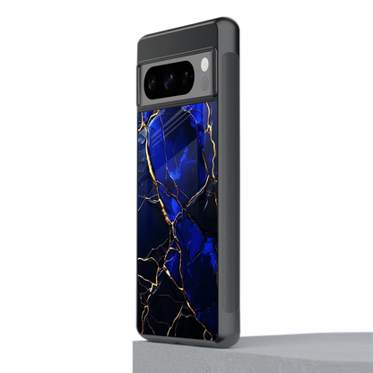 Sapphire Royal stylish phone case for google pixel 8 pro | glossy glass and slim fit