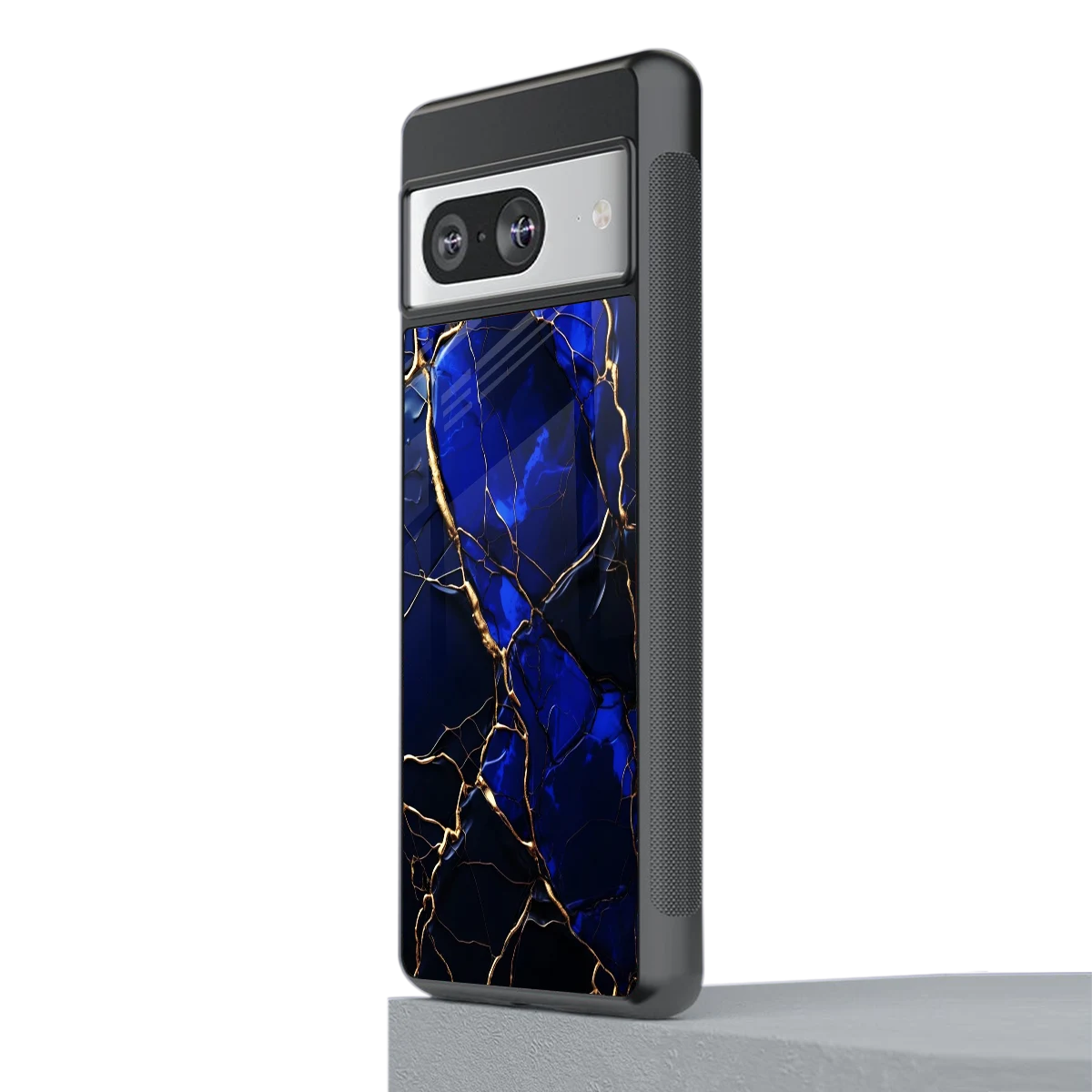 Sapphire Royal stylish phone case for google pixel 8 | glossy glass and slim fit