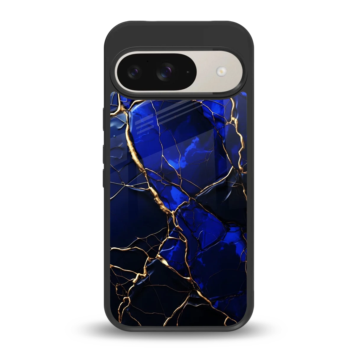 Sapphire Royal back phone cover | glass case for google pixel 9