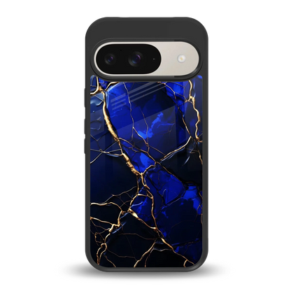 Sapphire Royal back phone cover | glass case for google pixel 9