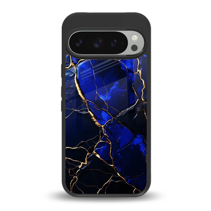 Sapphire Royal back phone cover | glass case for google pixel 9 pro xl