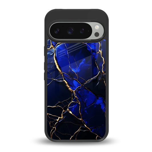 Sapphire Royal back phone cover | glass case for google pixel 9 pro xl
