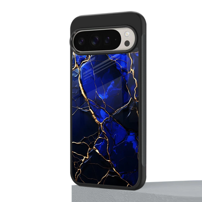 Sapphire Royal google pixel 9 pro mobile cover | shockproof glass phone case