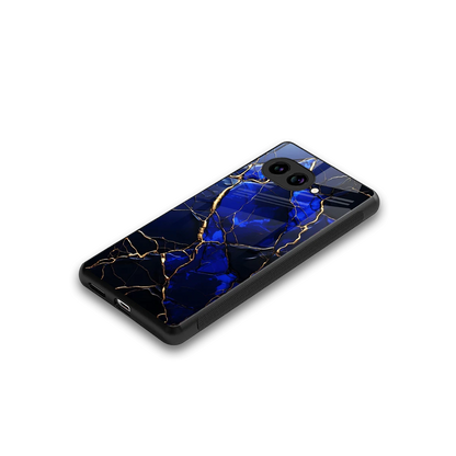 Sapphire Royal stylish phone case for google pixel 10a | glossy glass and slim fit