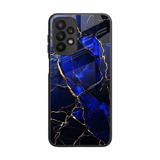 Sapphire Royal back phone cover | glass case for samsung galaxy a23