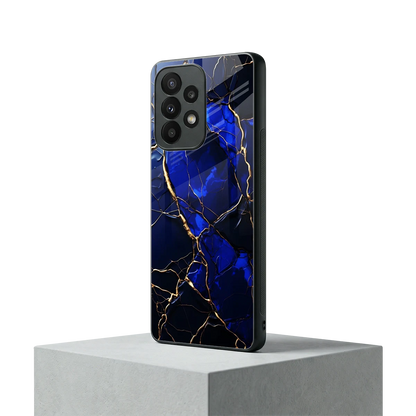 Sapphire Royal samsung galaxy a23 mobile cover | shockproof glass phone case