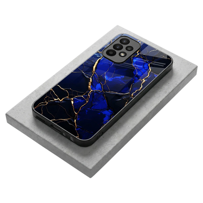 Sapphire Royal stylish phone case for samsung galaxy a23 | glossy glass and slim fit