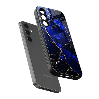 Sapphire Royal sleek samsung galaxy a16 5g cover with tempered glass back and TPU edges