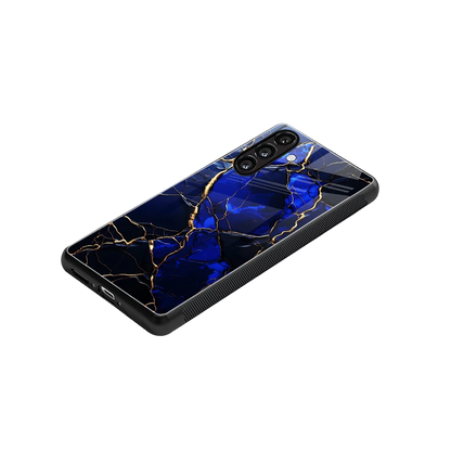 Sapphire Royal stylish phone case for samsung galaxy a14 5g | glossy glass and slim fit