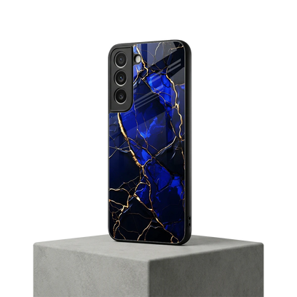 Sapphire Royal samsung galaxy s22 mobile cover | shockproof glass phone case