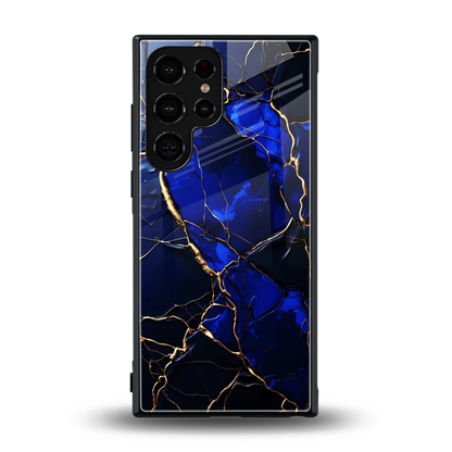 Sapphire Royal back phone cover | glass case for samsung galaxy s23 ultra