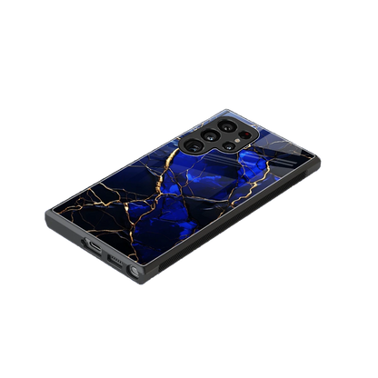 Sapphire Royal stylish phone case for samsung galaxy s24 ultra | glossy glass and slim fit