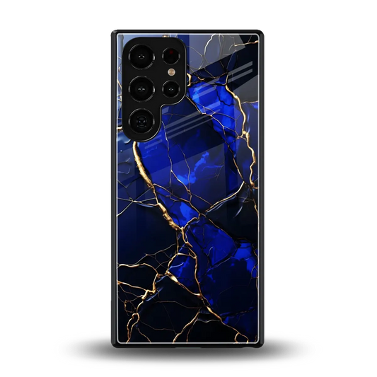 Sapphire Royal back phone cover | glass case for samsung galaxy s25 ultra