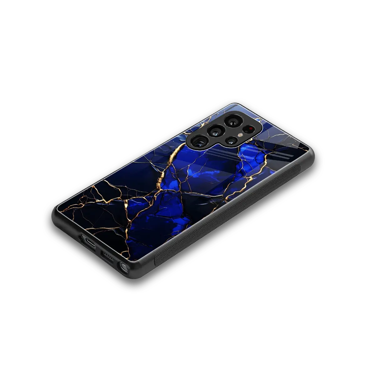 Sapphire Royal stylish phone case for samsung galaxy s25 ultra | glossy glass and slim fit