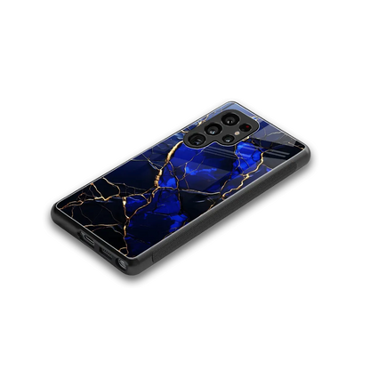 Sapphire Royal stylish phone case for samsung galaxy s25 ultra | glossy glass and slim fit