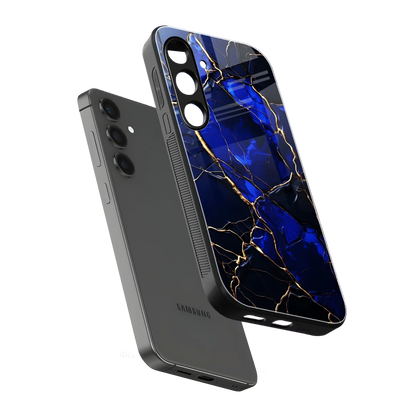 Sapphire Royal sleek samsung galaxy s24 cover with tempered glass back and TPU edges