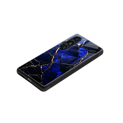 Sapphire Royal stylish phone case for samsung galaxy s24 | glossy glass and slim fit