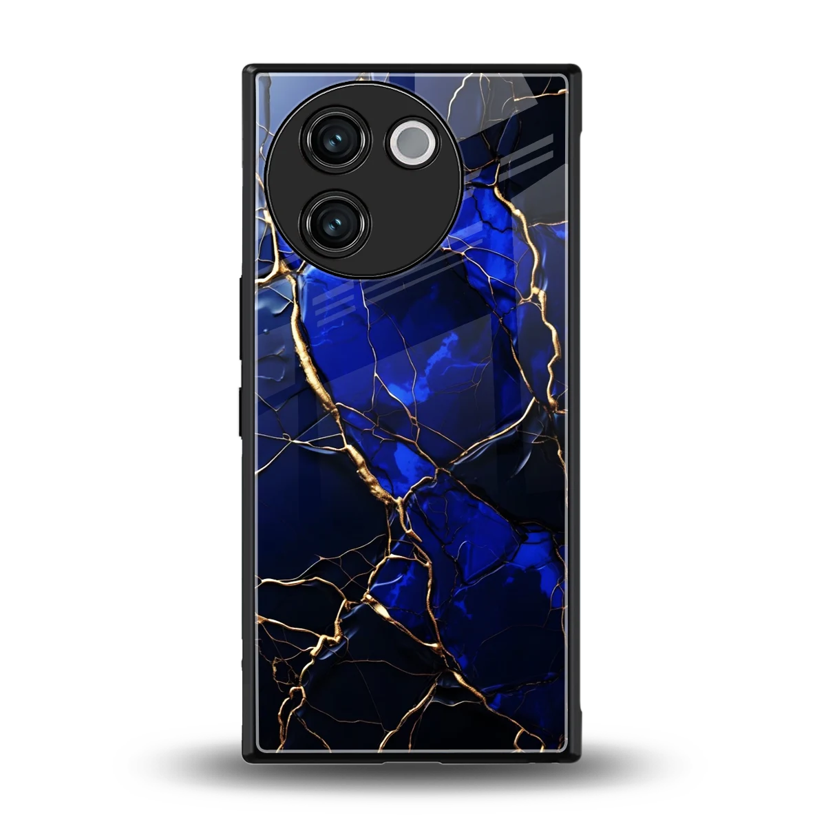 Sapphire Royal back phone cover | glass case for vivo v30e