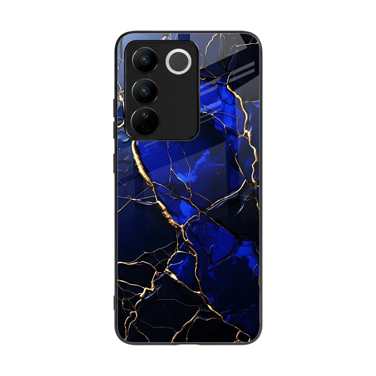 Sapphire Royal back phone cover | glass case for vivo v27 5g