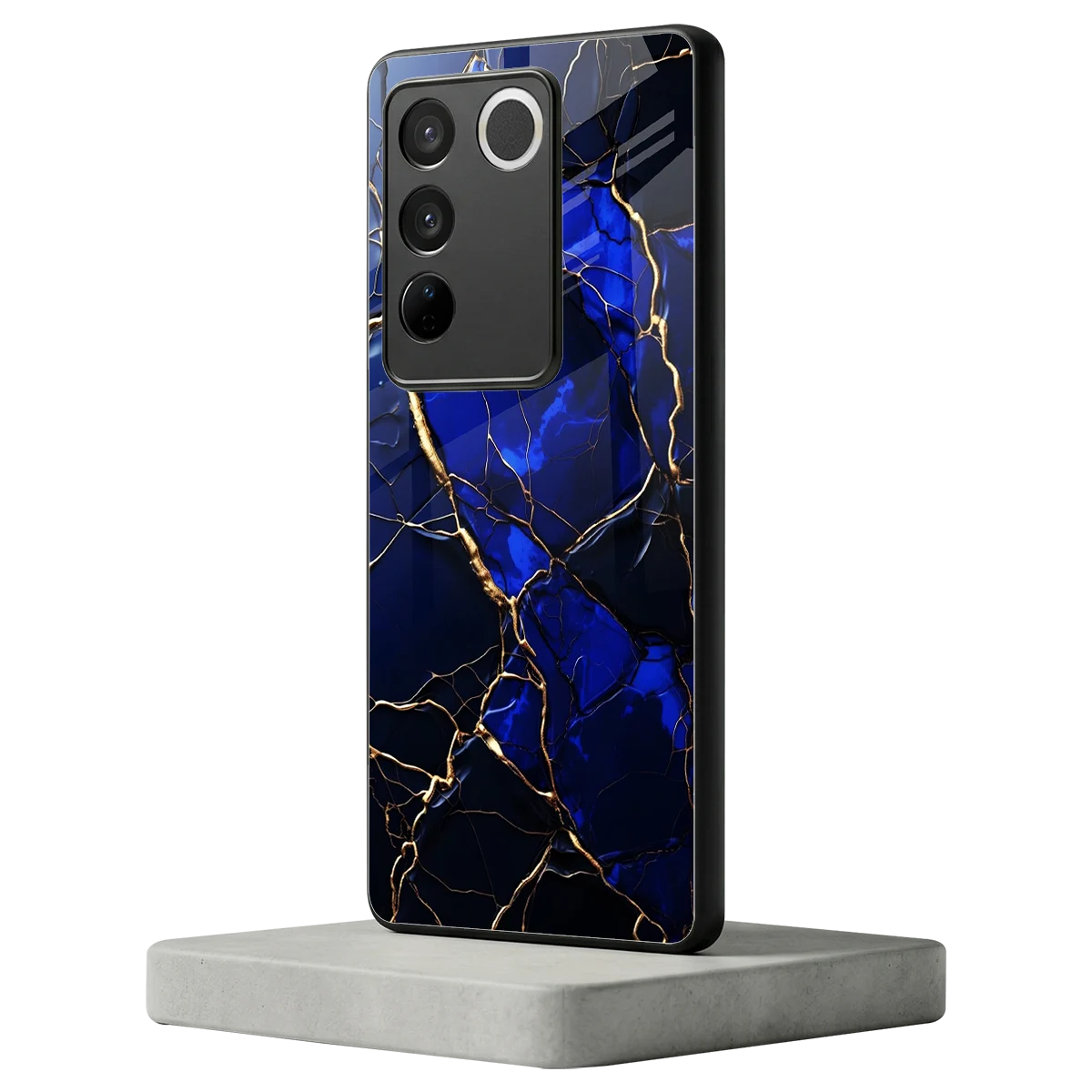 Sapphire Royal vivo v27 5g mobile cover | shockproof glass phone case