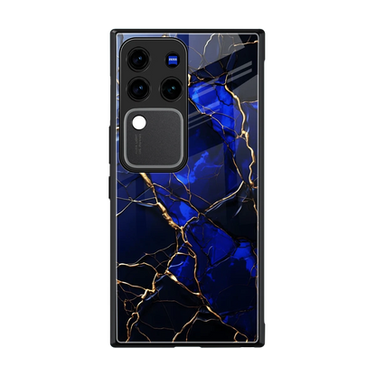 Sapphire Royal back phone cover | glass case forvivo v30 pro
