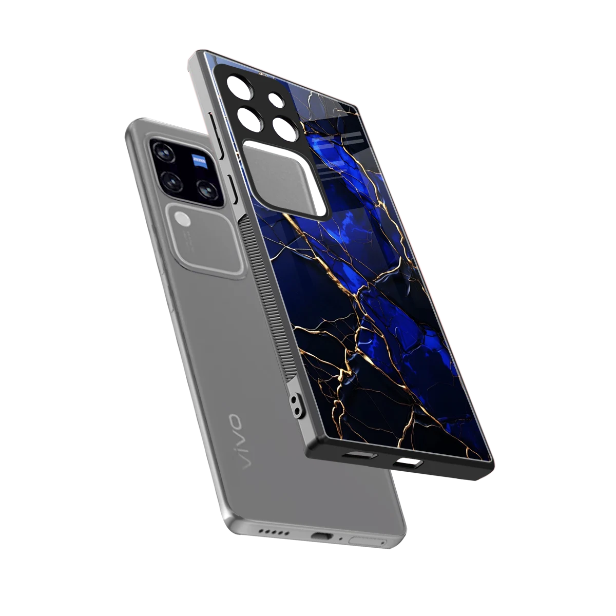 Sapphire Royal sleekvivo v30 pro cover with tempered glass back and TPU edges