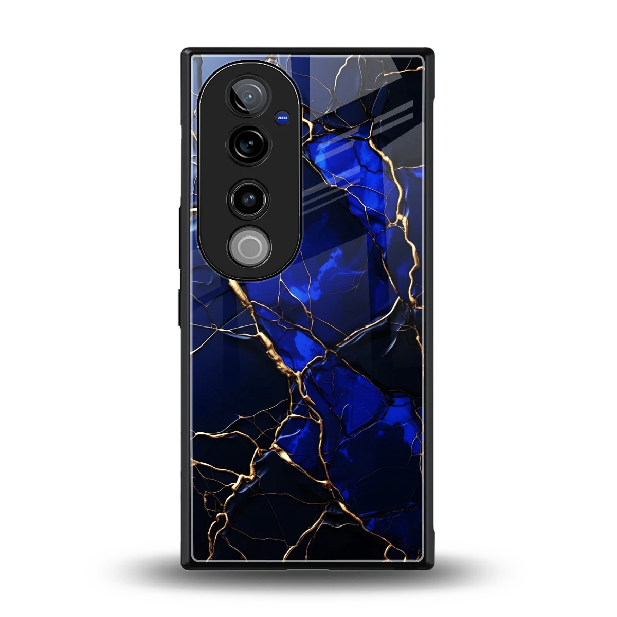 Sapphire Royal back phone cover | glass case for vivo v40 pro