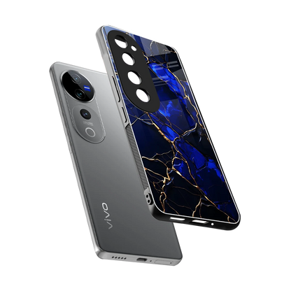 Sapphire Royal sleek vivo v40 pro cover with tempered glass back and TPU edges