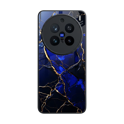 Sapphire Royal back phone cover | glass case for vivo x200 pro