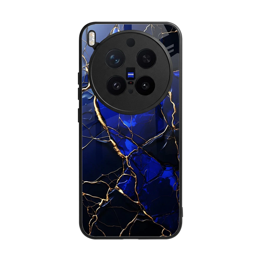 Sapphire Royal back phone cover | glass case for vivo x300 pro