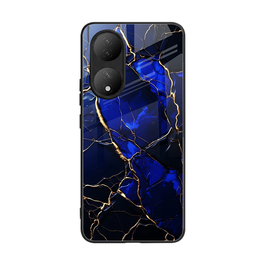 Sapphire Royal back phone cover | glass case for Vivo-y100