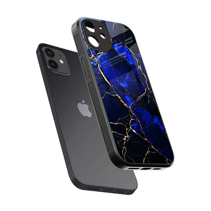 Sapphire Royal sleek iphone 11 cover with tempered glass back and TPU edges