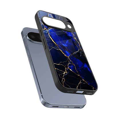 Sapphire Royal sleek google pixel 10 cover with tempered glass back and TPU edges