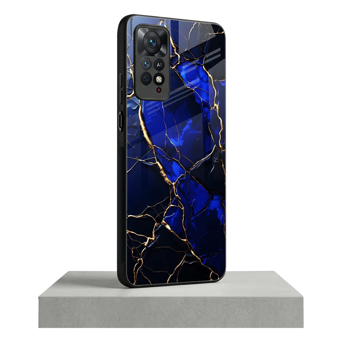 Sapphire Royal redmi note 11 pro mobile cover | shockproof glass phone case