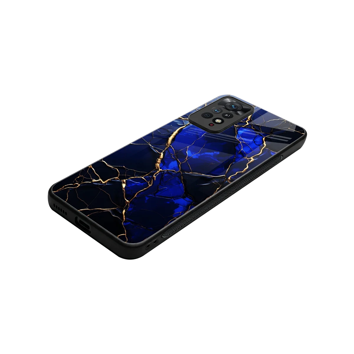 Sapphire Royal stylish phone case for redmi note 11 pro | glossy glass and slim fit