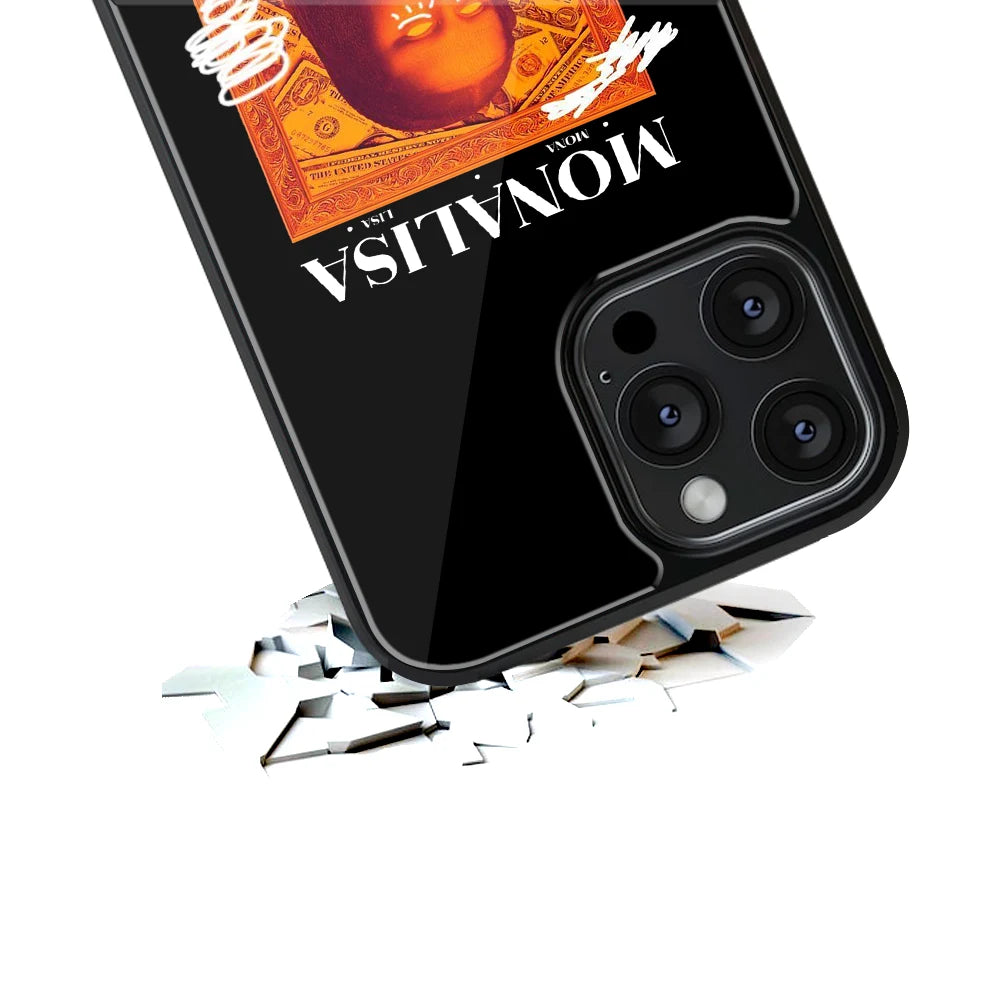 Durable Glass Back Mobile Case for iPhone, Samsung, OnePlus, Google Pixel, Redmi, Vivo, Oppo