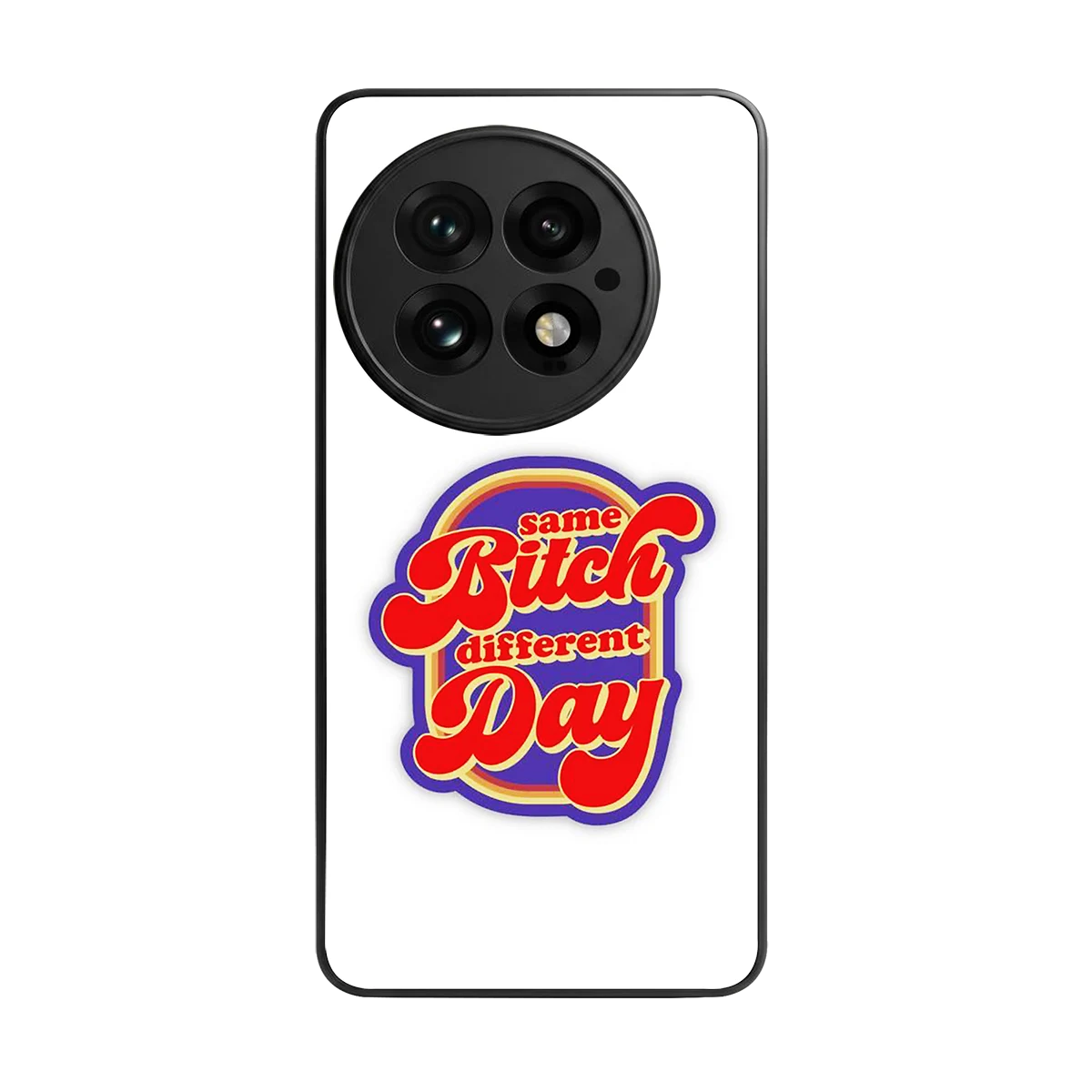 Sassy Mood back phone cover | glass case for oneplus 13