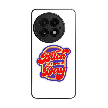 Sassy Mood back phone cover | glass case for oneplus 13
