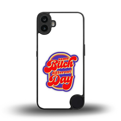 Sassy Mood back phone cover | glass case for cmf nothing phone 1