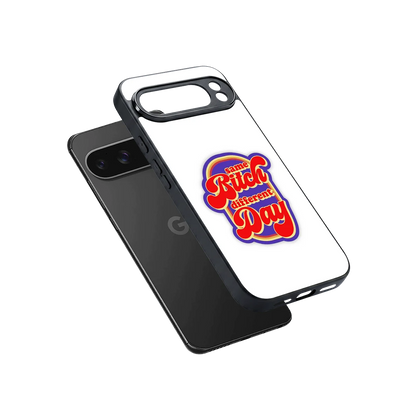 Sassy Mood sleek google pixel 10 pro xl cover with tempered glass back and TPU edges