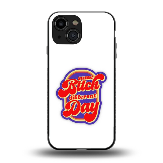 Sassy Mood back phone cover | glass case for iphone 13 mini