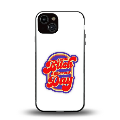 Sassy Mood back phone cover | glass case for iphone 13