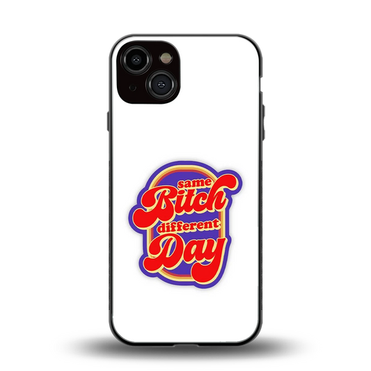 Sassy Mood back phone cover | glass case for iphone 13